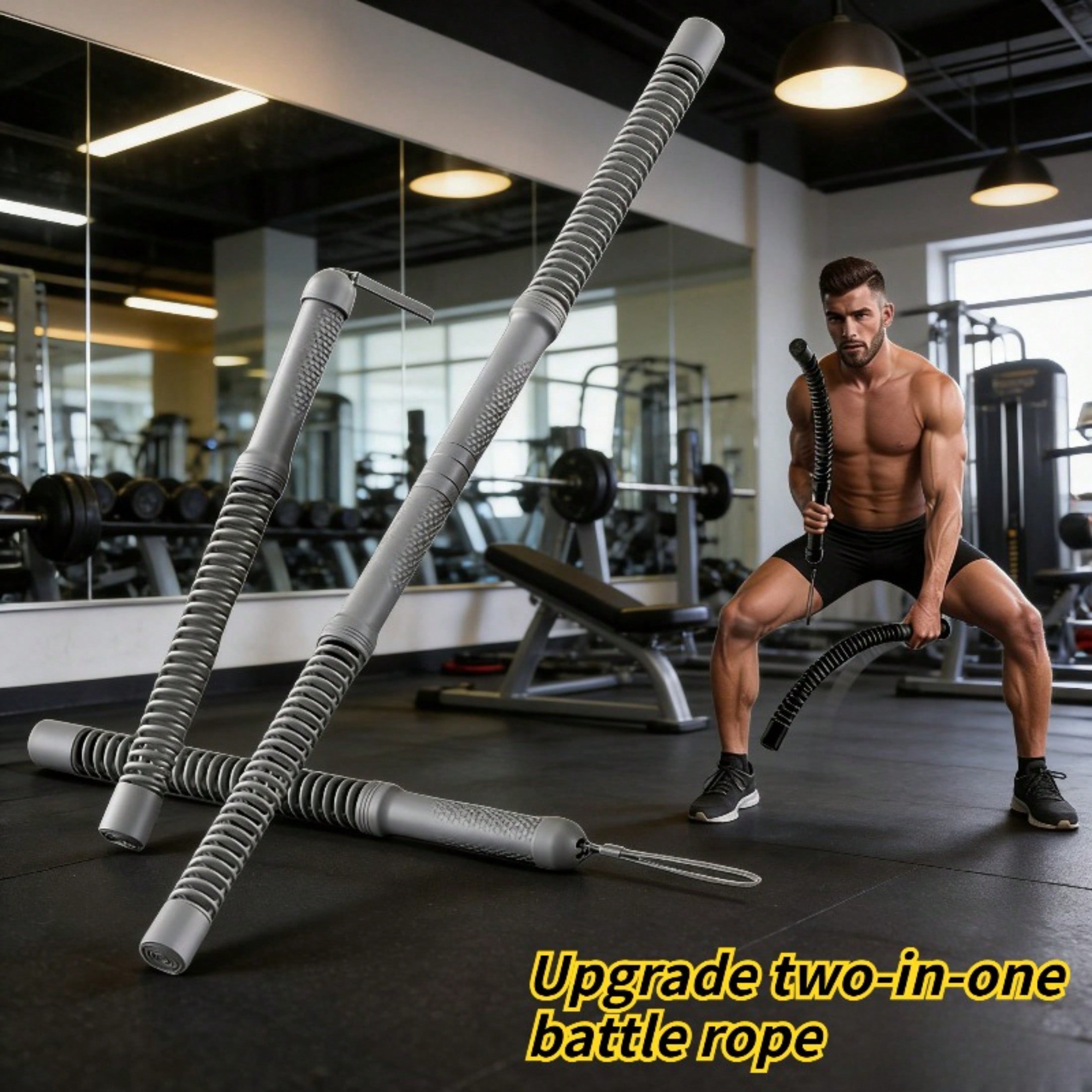 2-in-1 Upgraded Cordless Battl - огляд і ціна Crossfit Training